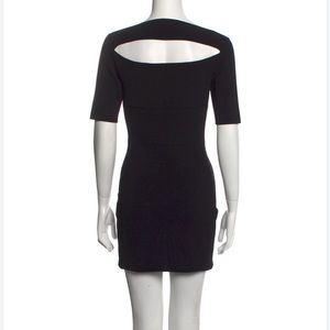 DION LEE BOAT NECK ELEGANT DRESS
